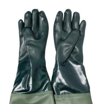 INSULATED PVC GLOVES WITH STRAP WITH SHOULDER LENGTH